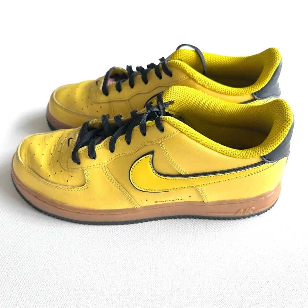 Nike Air Force 1 LV8 No 2 Gum Yellow C27939-700 Size 7Y = Women’s Size 8.5